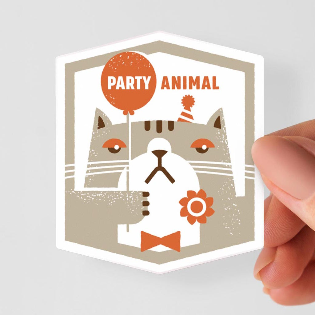 Party Animal Sticker