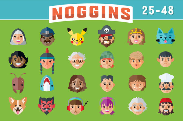 Noggins Vector Avatar Pack
