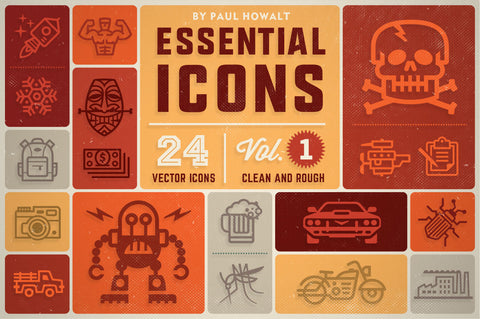 Essential Icons (Vol.1) + BONUS