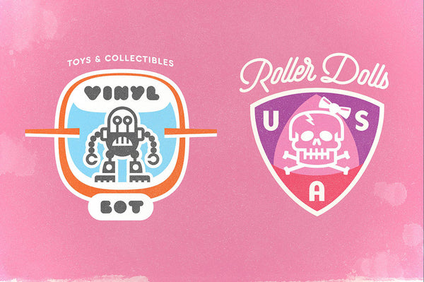 Retro Logo Kit + Bonus Icons