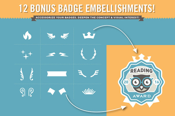 Magnificent Mix & Match Badge Kit
