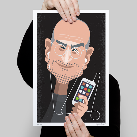 Steve Jobs Mini Poster
