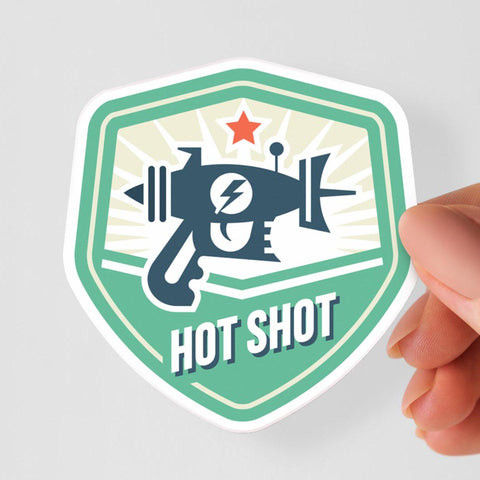 Hot Shot Sticker